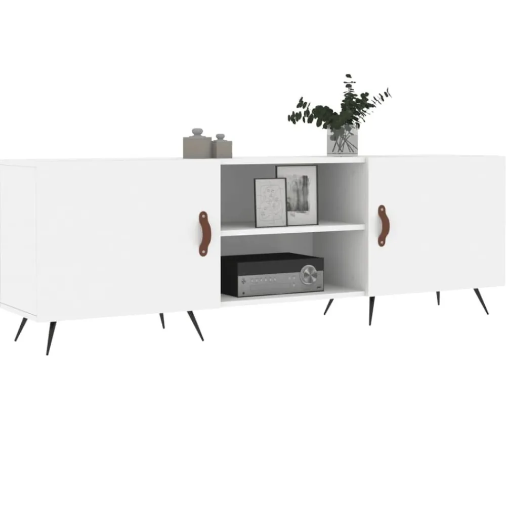 Tv-meubel 150x30x50 cm bewerkt hout>vidaXL Sale