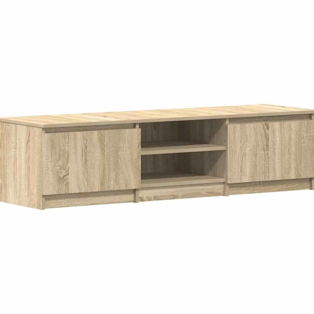 Tv-meubel 140x40x35,5 cm bewerkt hout kleurig>vidaXL Best