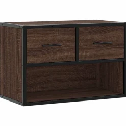 Tv-meubel 60x31x39,5 cm bewerkt hout metaal ig>vidaXL Outlet