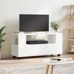 Tv-Meubels*vidaXL Tv-meubel 102x34,5x43 cm bewerkt hout Wit