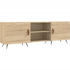 Tv-meubel 150x30x50 cm bewerkt hout kleurig>vidaXL New