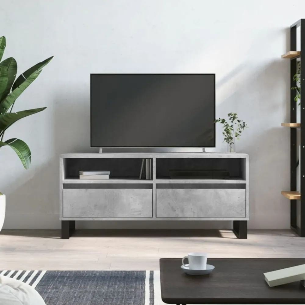 Tv-meubel 100x34,5x44,5 cm bewerkt hout>vidaXL Hot