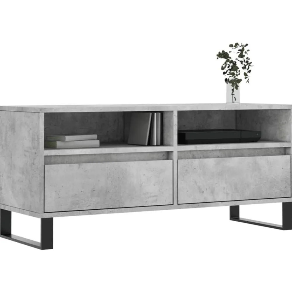 Tv-meubel 100x34,5x44,5 cm bewerkt hout>vidaXL Hot