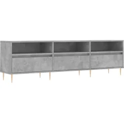 Tv-Meubels*vidaXL Tv-meubel 150x30x44,5 cm bewerkt hout Betongrijs