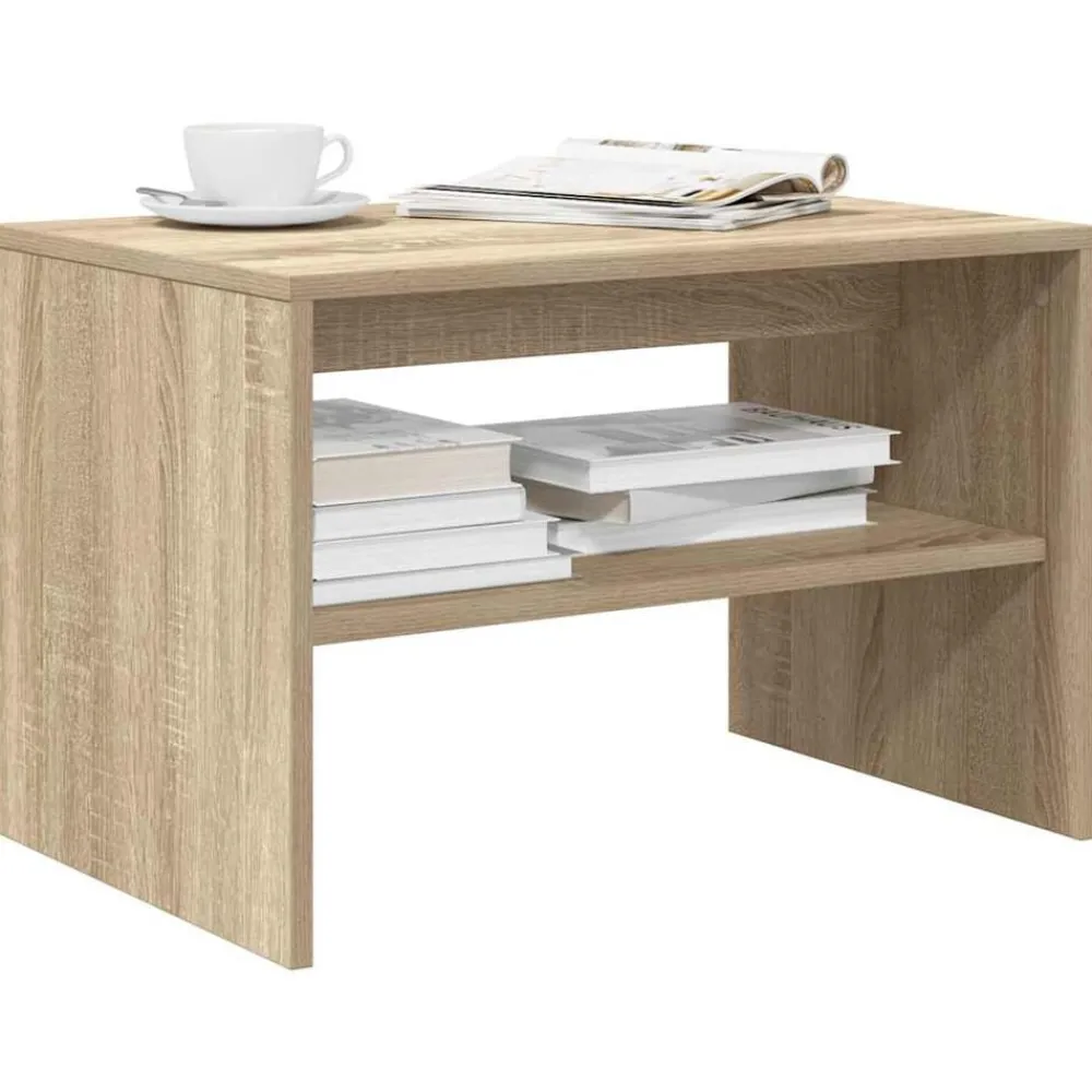 Tv-Meubels*vidaXL Tv-meubel 60x40x40 cm bewerkt hout kleurig Sonoma eiken