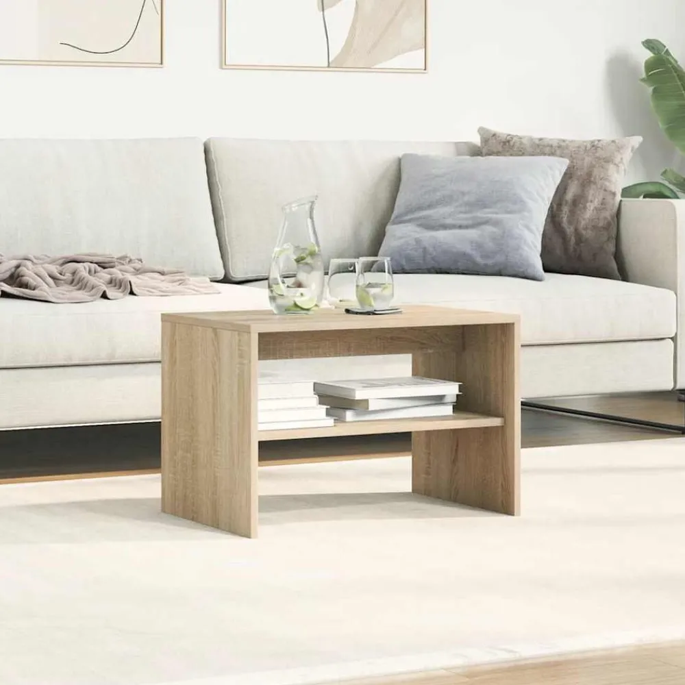 Tv-Meubels*vidaXL Tv-meubel 60x40x40 cm bewerkt hout kleurig Sonoma eiken
