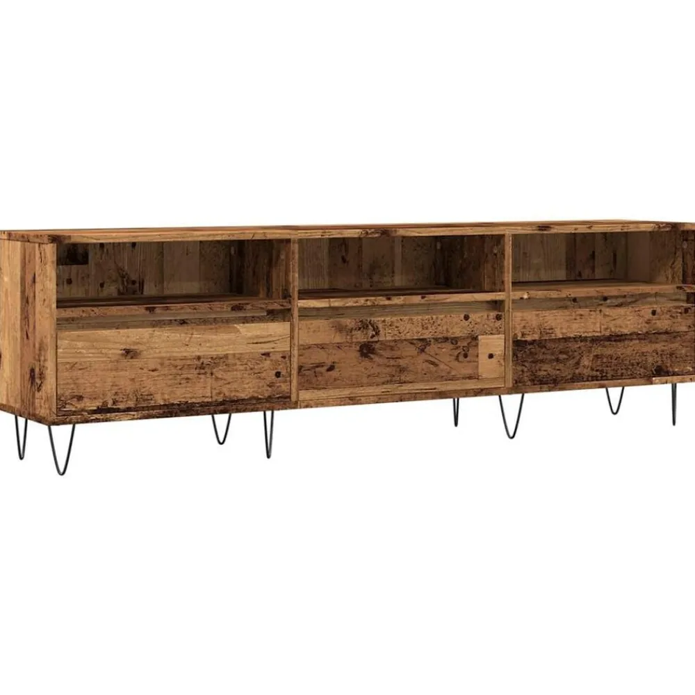 Tv-meubel 150x30x44,5 cm bewerkt hout kleurig>vidaXL Best