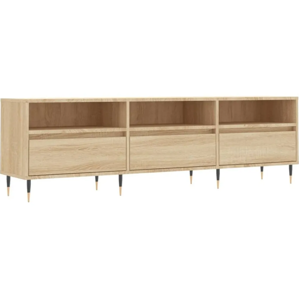 Tv-meubel 150x30x44,5 cm bewerkt hout kleurig>vidaXL Clearance