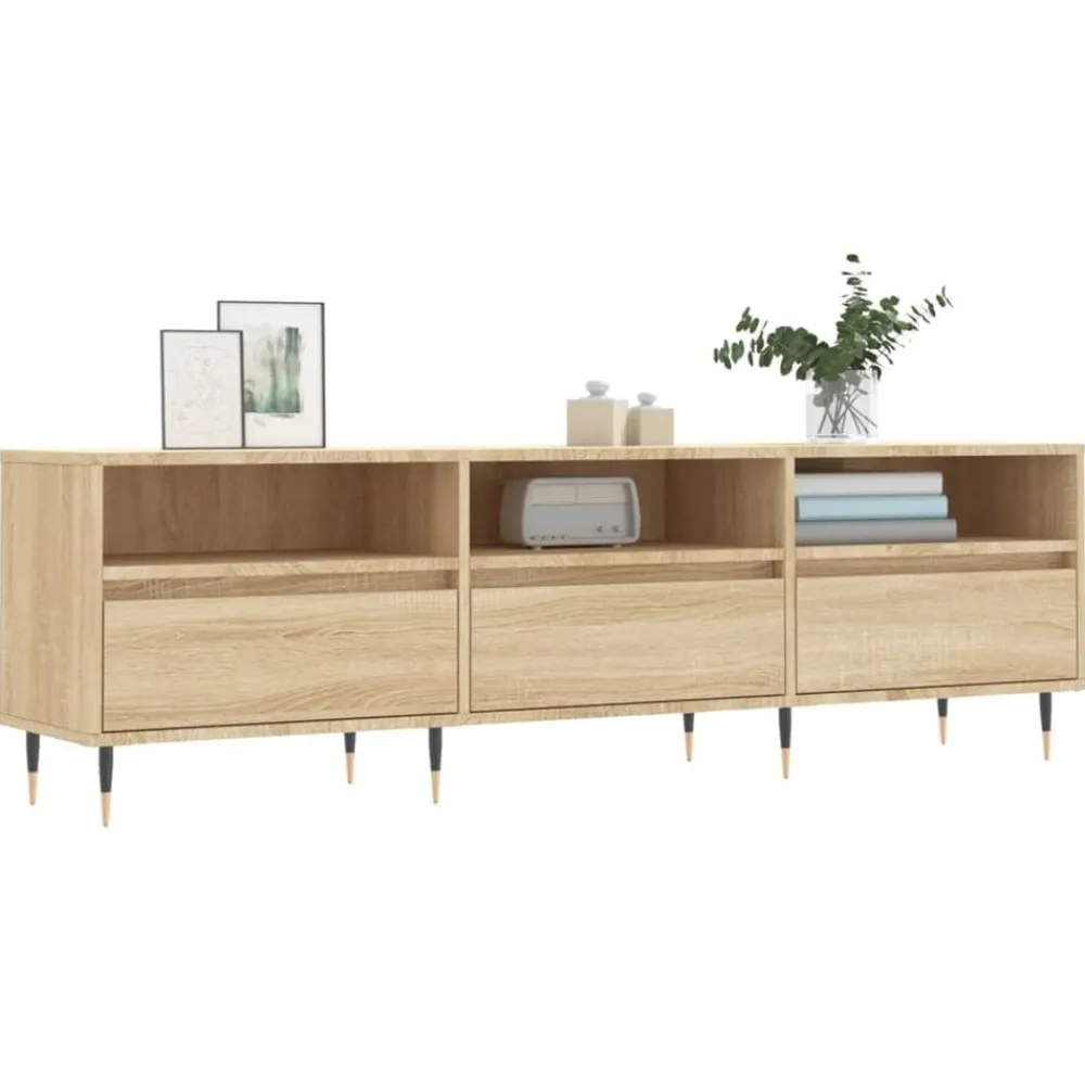 Tv-meubel 150x30x44,5 cm bewerkt hout kleurig>vidaXL Clearance