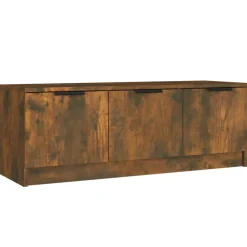 Tv-Meubels*vidaXL Tv-meubel 102x35x36,5 cm bewerkt hout kleurig Gerookt eiken