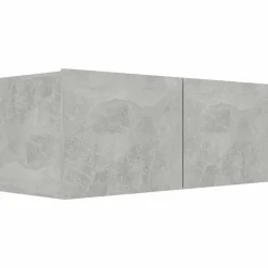 Tv-Meubels*vidaXL Tv-meubel 80x30x30 cm bewerkt hout Betongrijs