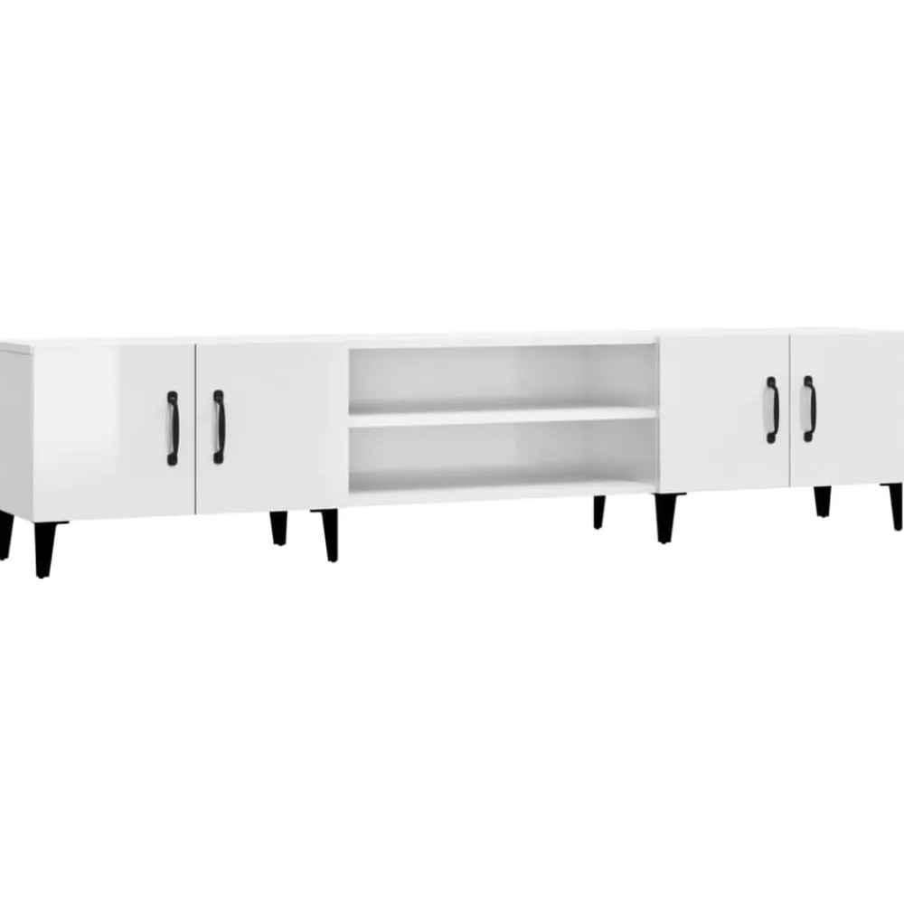 Tv-meubel 180x31,5x40 cm bewerkt hout>vidaXL