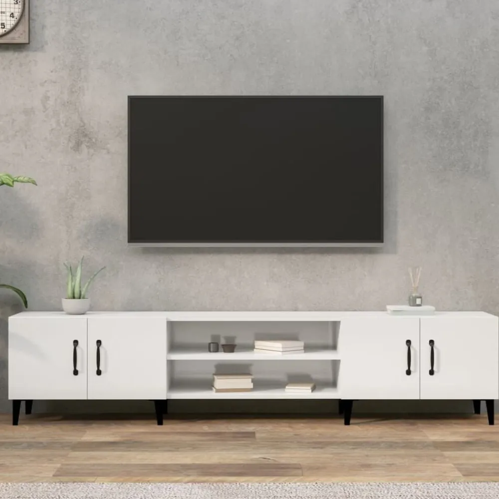 Tv-meubel 180x31,5x40 cm bewerkt hout>vidaXL
