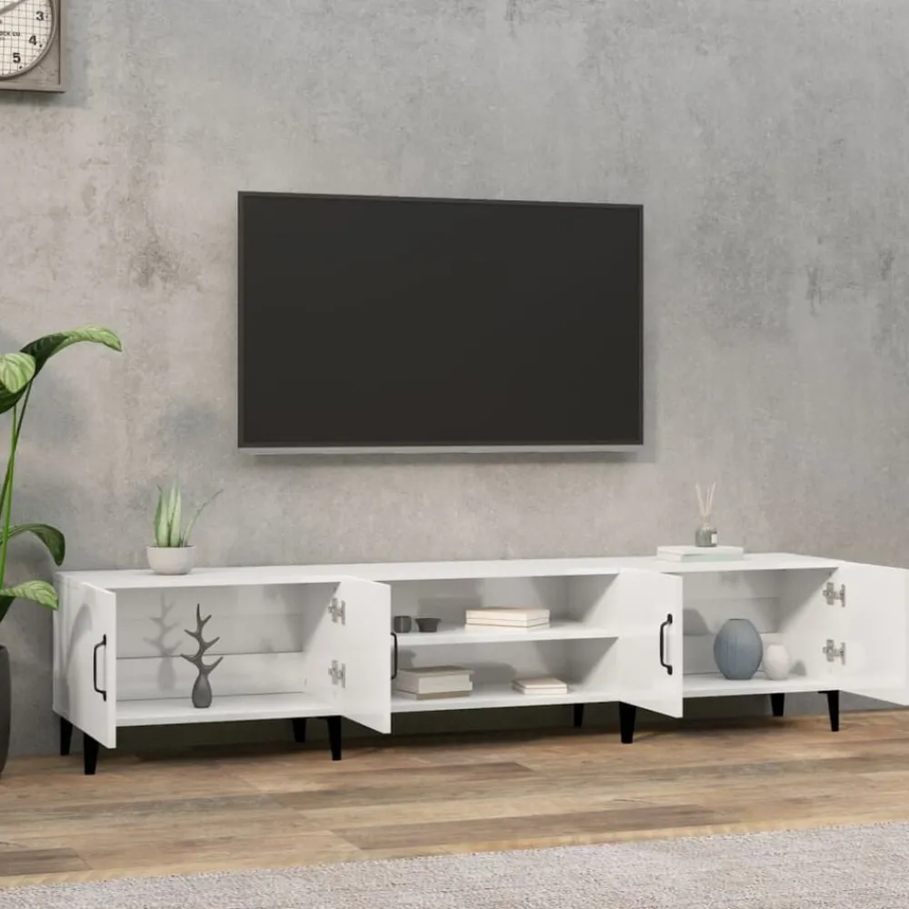 Tv-meubel 180x31,5x40 cm bewerkt hout>vidaXL