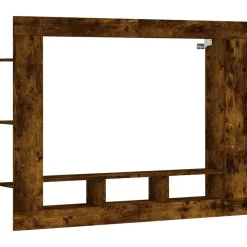 Tv-meubel 152x22x113 cm bewerkt hout kleurig>vidaXL Best
