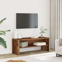 Tv-meubel 100x40x40 cm bewerkt hout kleurig>vidaXL Hot