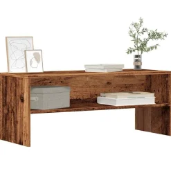 Tv-meubel 100x40x40 cm bewerkt hout kleurig><noscript><img width=