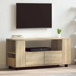 Tv-meubel 102x34,5x43 cm bewerkt hout kleurig>vidaXL Hot
