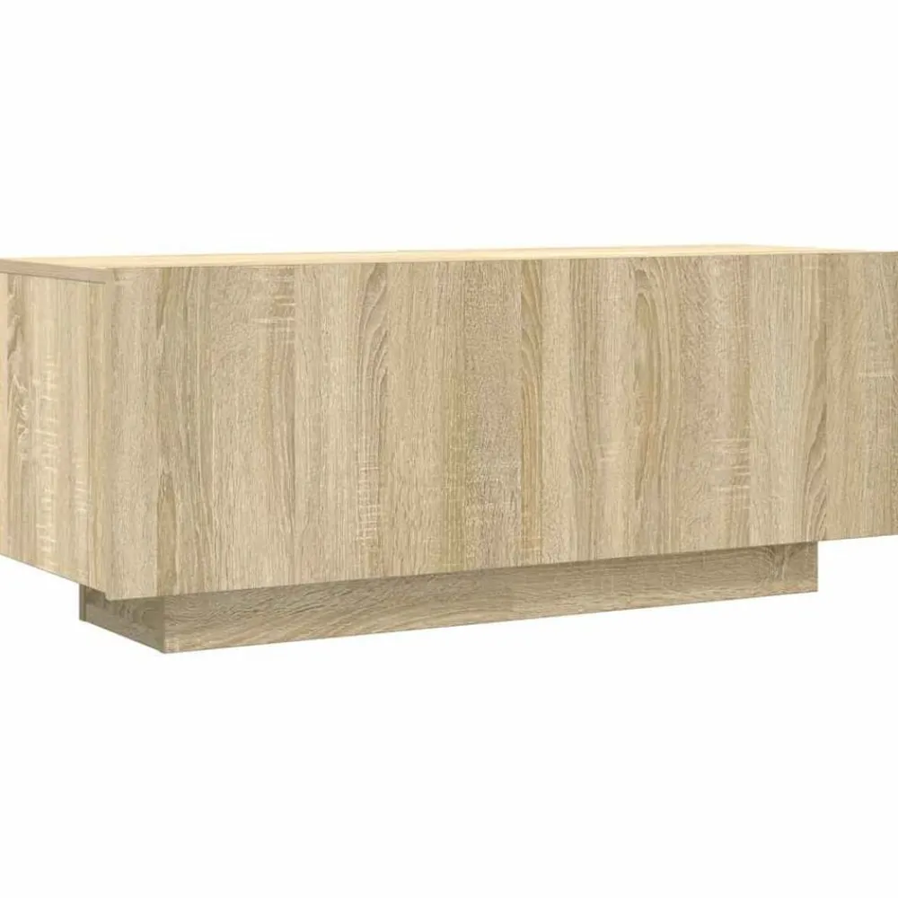 Tv-meubel 100x35x40 cm bewerkt hout kleurig>vidaXL New