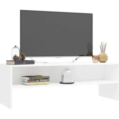 Tv-Meubels*vidaXL Tv-meubel 120x40x40 cm bewerkt hout Wit