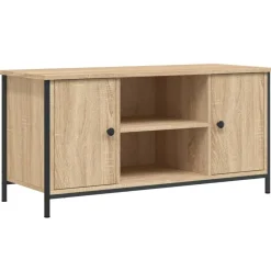 Tv-meubel 100x40x50 cm bewerkt hout kleurig>vidaXL Sale