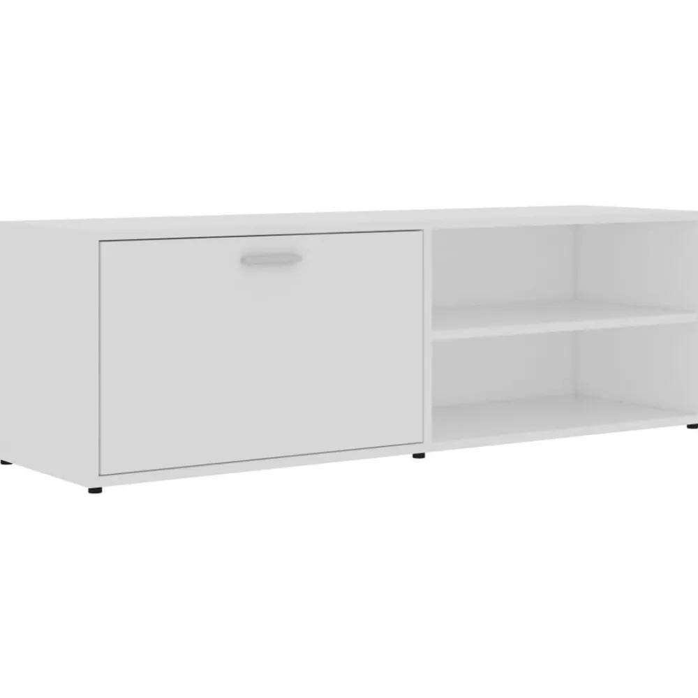 Tv-Meubels*vidaXL Tv-meubel 120x34x37 cm bewerkt hout Wit
