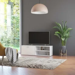 Tv-Meubels*vidaXL Tv-meubel 120x34x37 cm bewerkt hout Wit