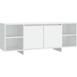 Tv-Meubels*vidaXL Tv-meubel 130x35x50 cm bewerkt hout Wit
