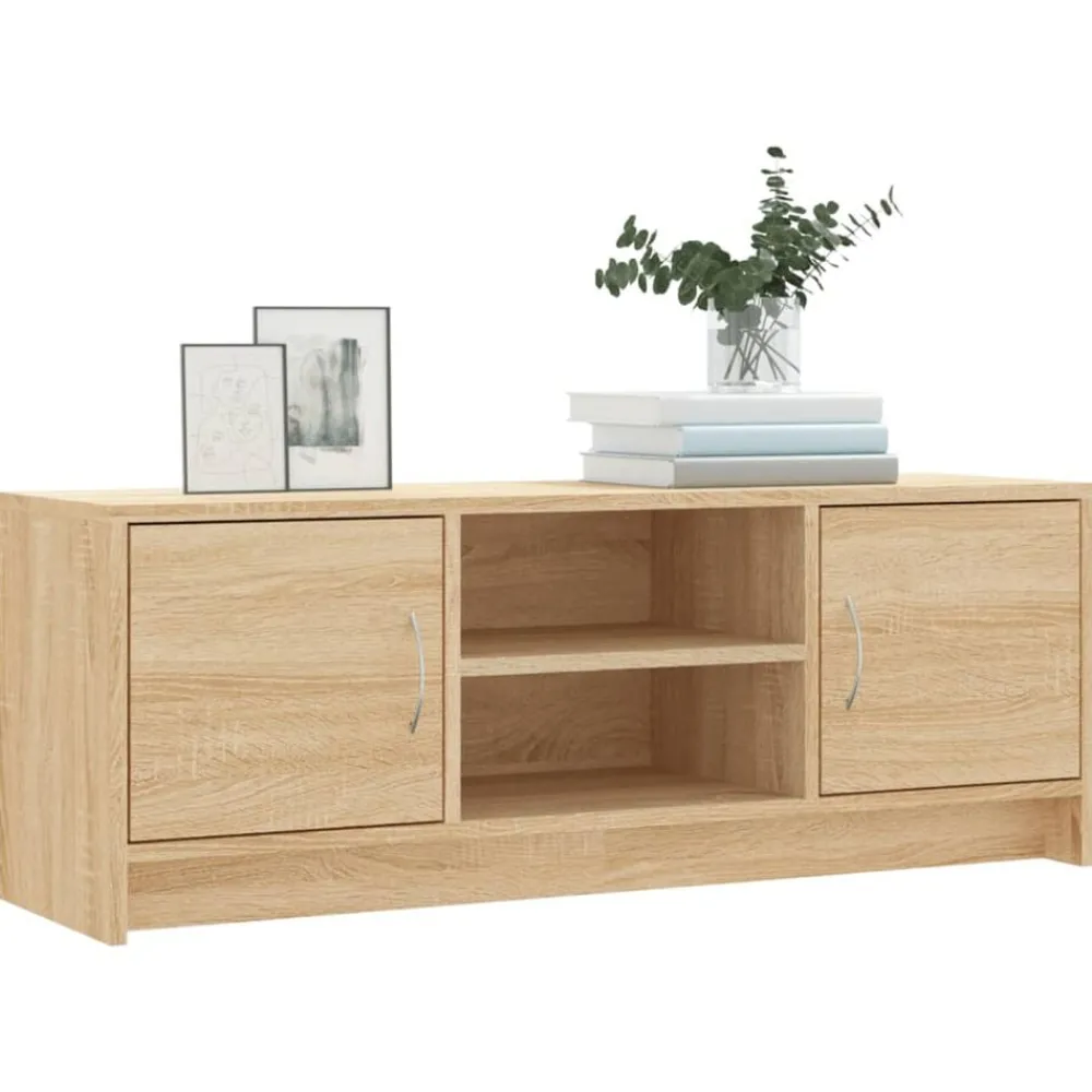 Tv-meubel 102x30x37,5 cm bewerkt hout kleurig>vidaXL Hot