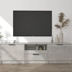 Tv-meubel 140x35x40 cm bewerkt hout>vidaXL Sale