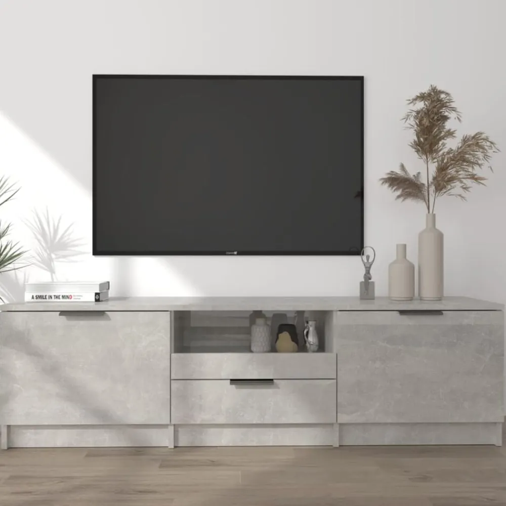 Tv-meubel 140x35x40 cm bewerkt hout>vidaXL Sale