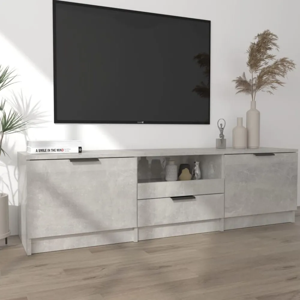 Tv-meubel 140x35x40 cm bewerkt hout>vidaXL Sale