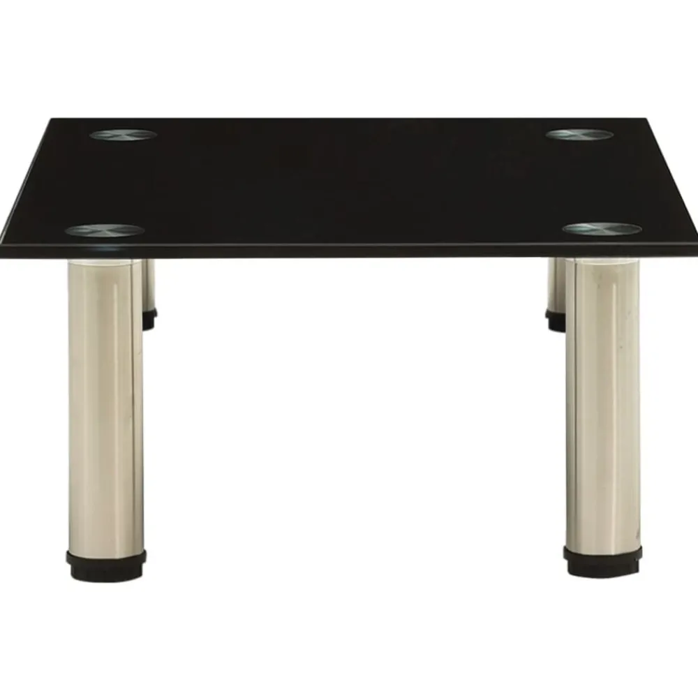 Tv-Meubels*vidaXL Tv-meubel 40x35x17 cm gehard glas Zwart