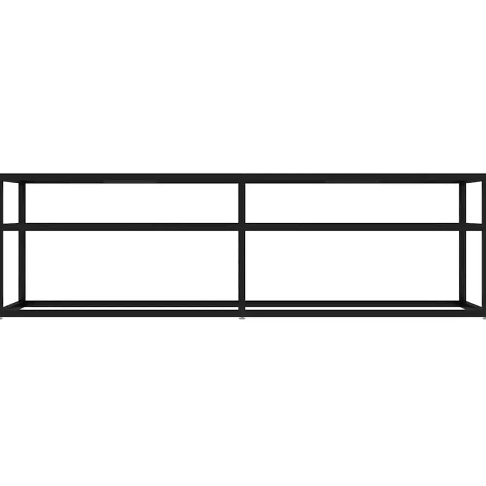 Tv-meubel 140x40x40,5 cm gehard glas>vidaXL Hot
