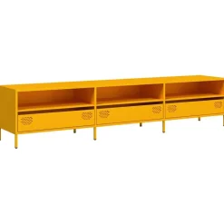 Tv-meubel 202x39x43,5 cm koudgewalst staal>vidaXL