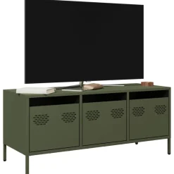 Tv-meubel 101,5x39x43,5 cm koudgewalst staal>vidaXL Hot