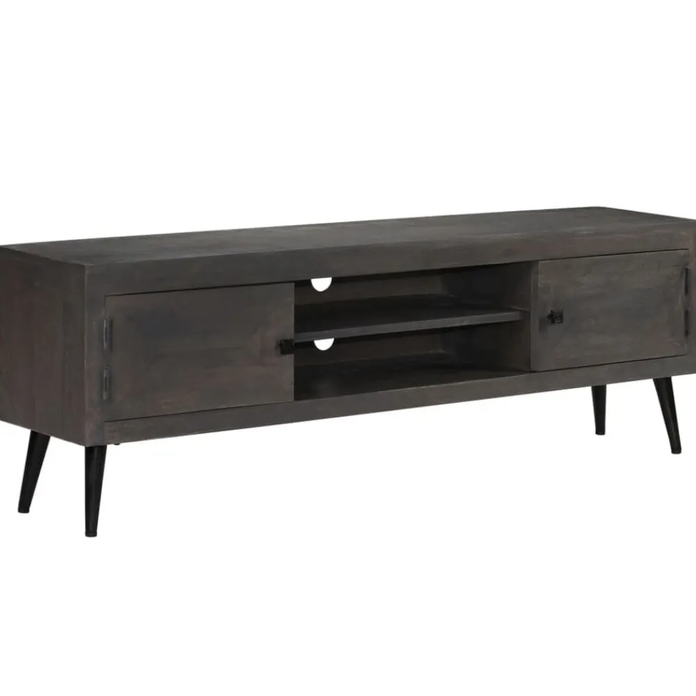 Tv-meubel 140x30x45 cm massief mangohout>vidaXL Best