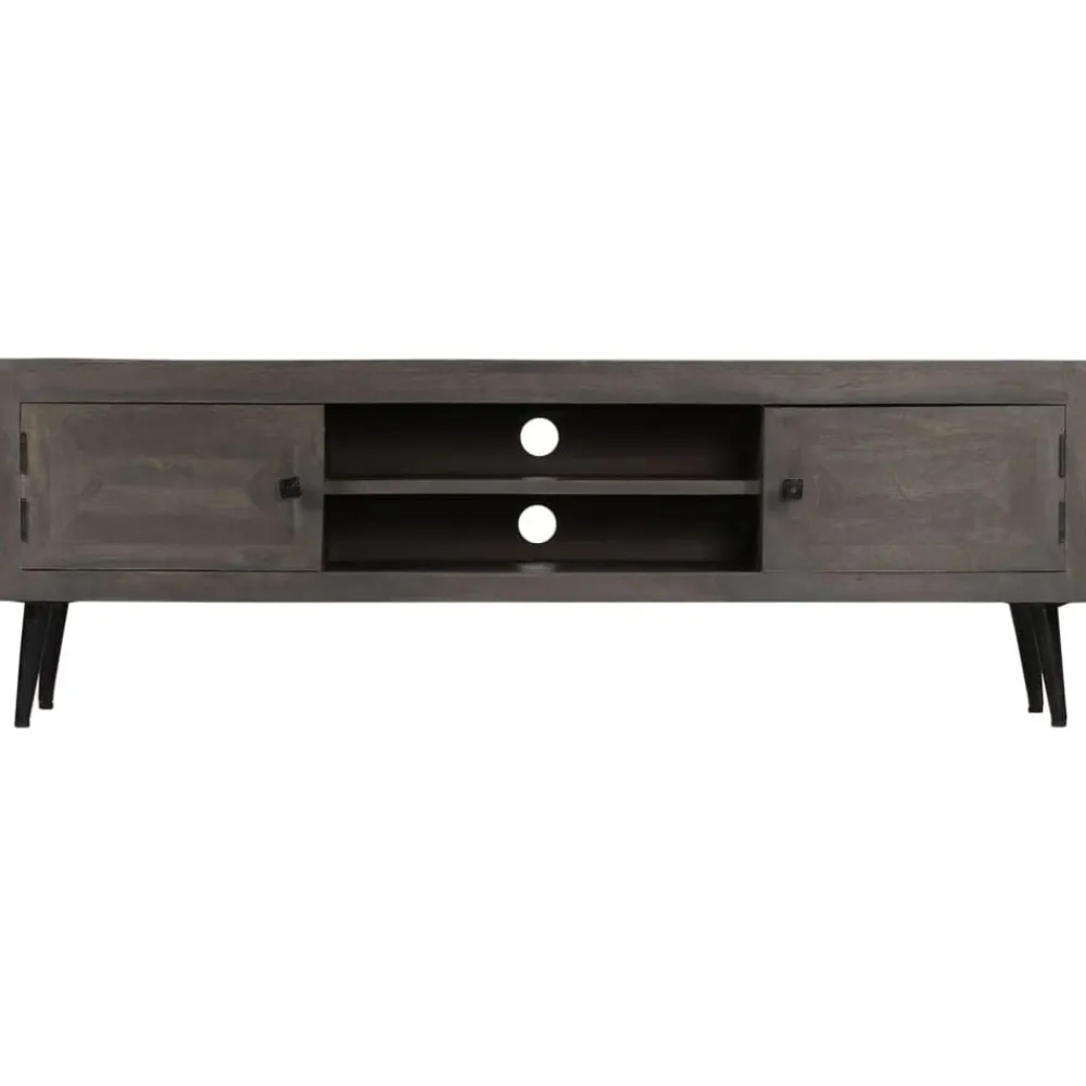 Tv-meubel 140x30x45 cm massief mangohout>vidaXL Best