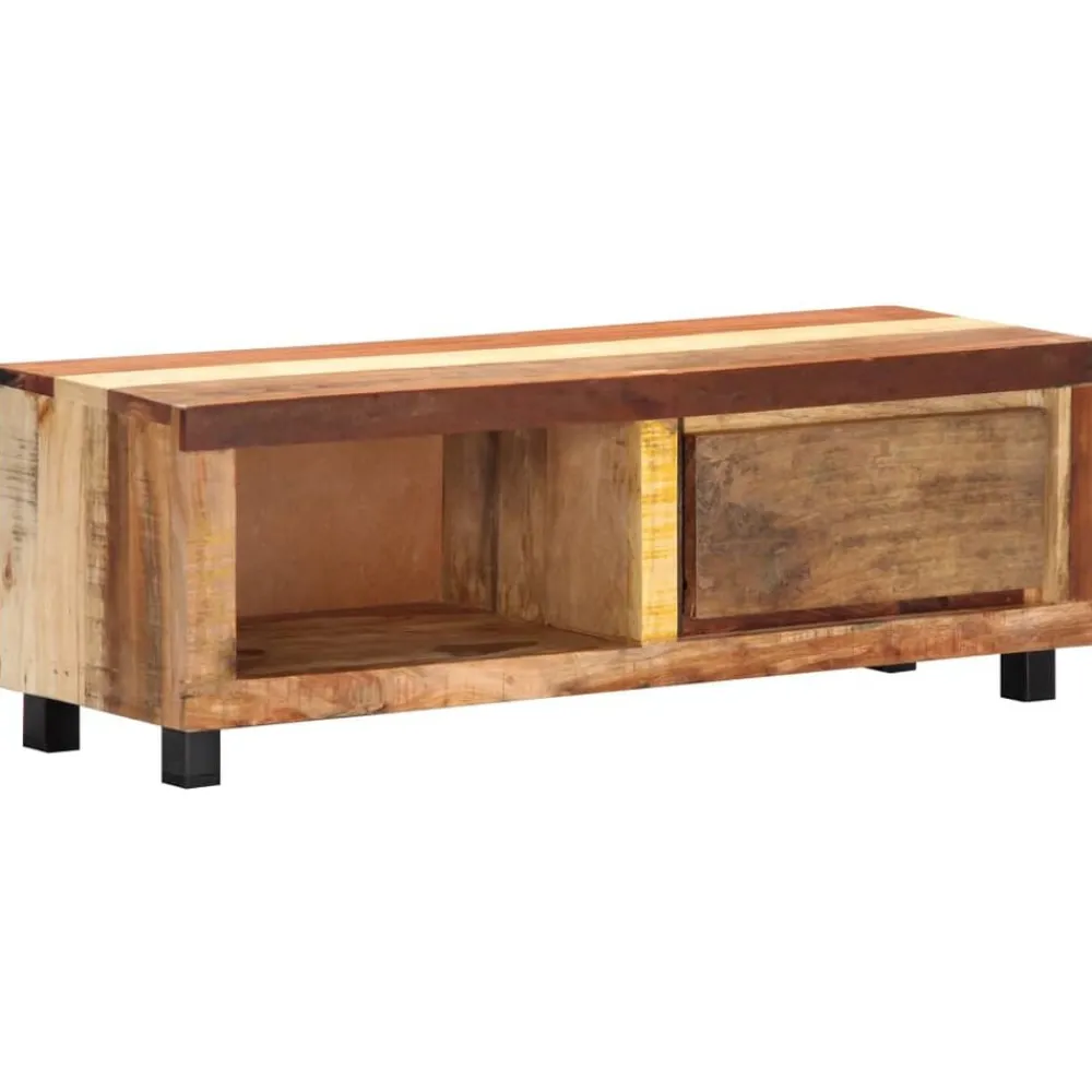 Tv-meubel 100x30x33 cm massief gerecycled hout>vidaXL
