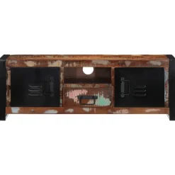 Tv-Meubels*vidaXL Tv-meubel 100x30x35 cm massief gerecycled hout