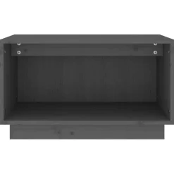 Tv-Meubels*vidaXL Tv-meubel 60x35x35 cm massief grenenhout Grijs