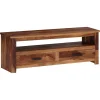 Tv-meubel 118x30x40 cm massief hout>vidaXL