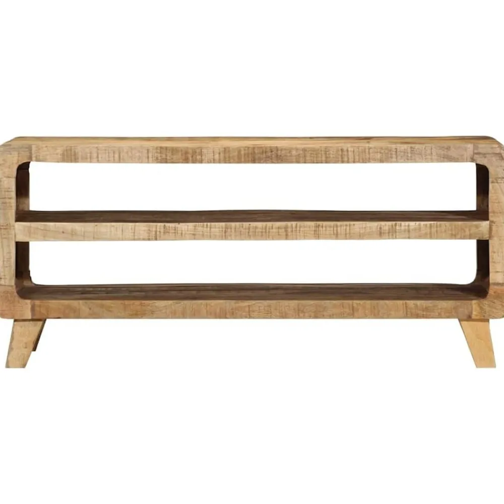 Kasten & Opbergmeubelen*vidaXL Tv-meubel 105x46x32 cm massief ruw mangohout