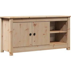 Tv-meubel 103x36,5x52 cm massief grenenhout>vidaXL Online