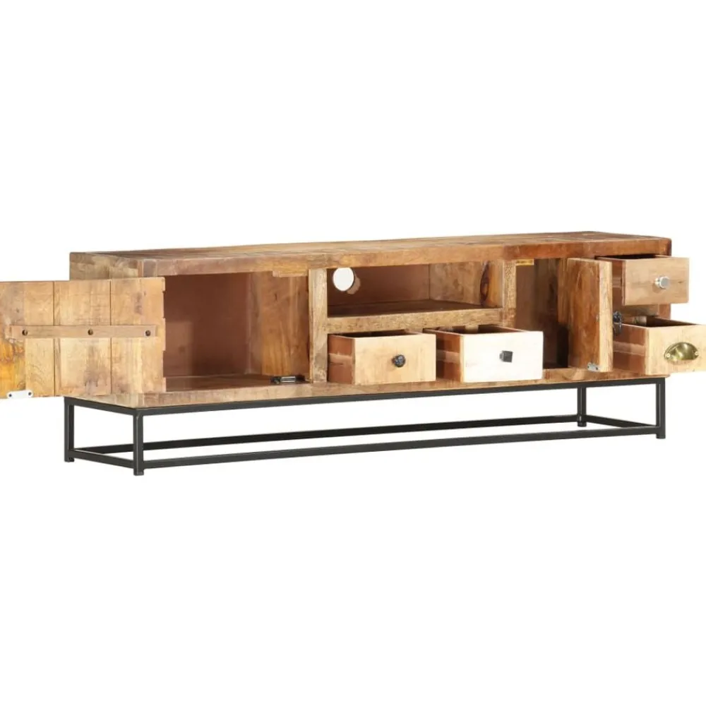 Tv-meubel 120x30x40 cm massief gerecycled hout>vidaXL Clearance