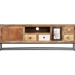 Tv-meubel 120x30x40 cm massief gerecycled hout><noscript><img width=