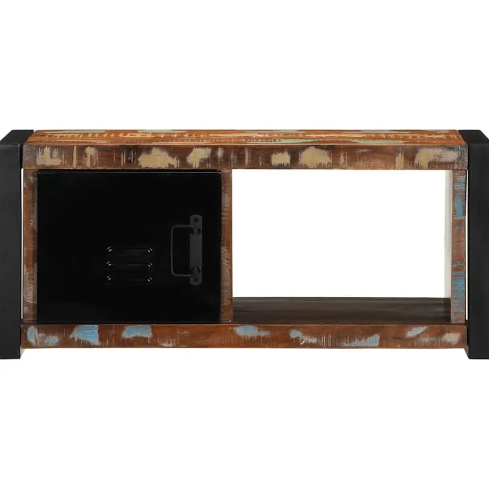 Tv-Meubels*vidaXL Tv-meubel 80x30x35 cm massief gerecycled hout