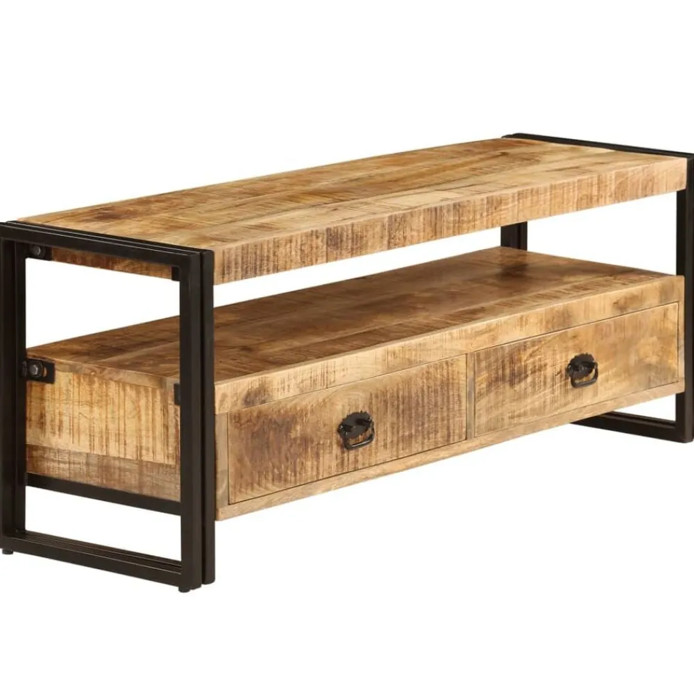 Tv-Meubels*vidaXL Tv-meubel 120x35x45 cm massief mangohout