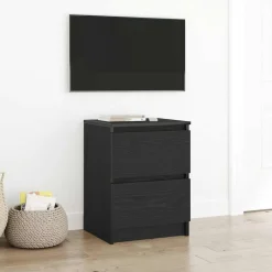 Tv-Meubels*vidaXL Tv-meubel 40x35x54 cm spaanplaat Zwart