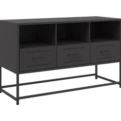 Tv-meubel 100,5x39x60,5 cm staal>vidaXL Discount